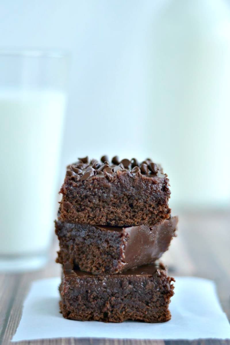 Double Chocolate Frosted Brownies Recipe