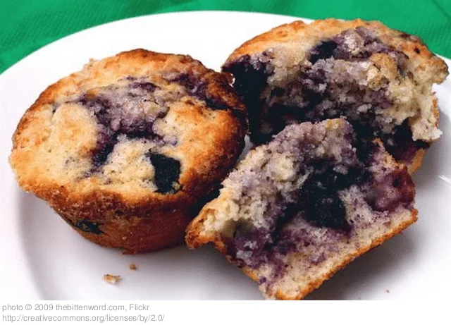 Very Berry Blueberry Bean Muffin Recipe