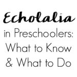 Getting my preschool aged daughter help for expressive/receptive speech disorders and echolalia. Does it mean autism? Know the warning signs and treatment options for 3 and 4 year olds with echolalia.