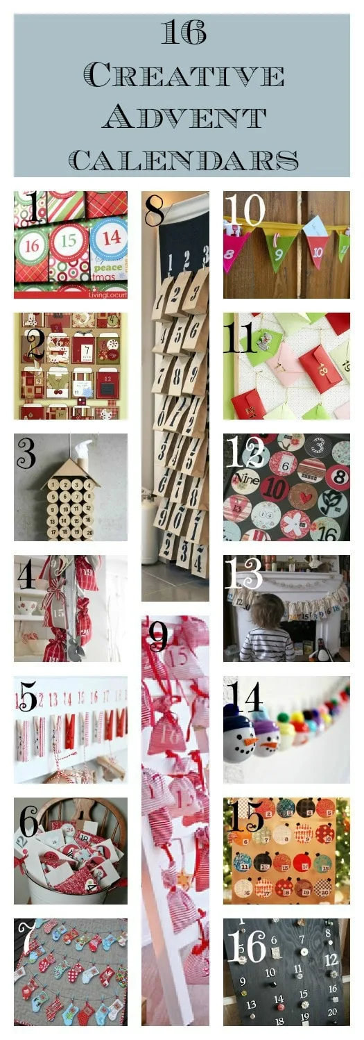 Advent Calendar Collage