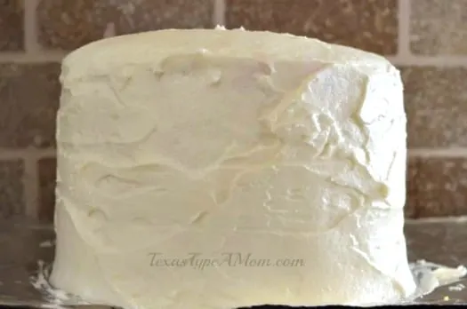 frosted layer cake