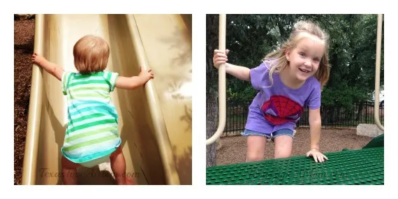 Memorial Day Girls Having Fun