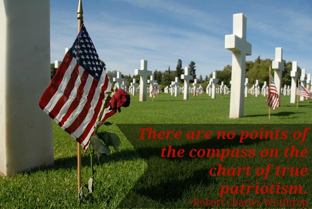 Memorial Day quote from Robert Charles Winthrop