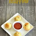 corn dogs muffins with ketchup