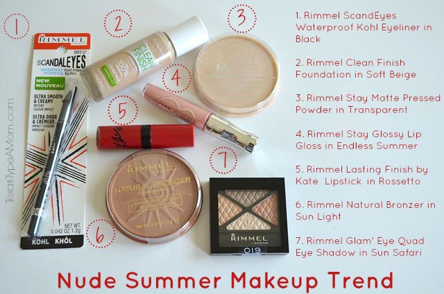 nude summer makeup products