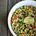 Enjoy all the fresh flavors of summer with this easy corn salsa recipe. Deviate from your usual salsa and savor the unique consistency and fresh flavors!