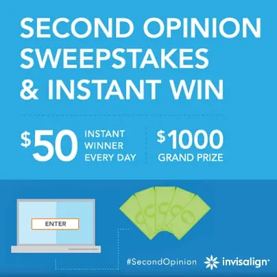 Invisalign Instant Win Second Opinions