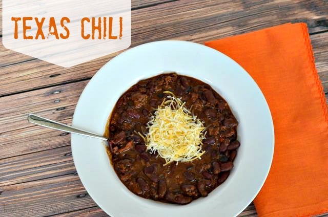 Homemade Texas Chili Recipe