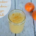 Homemade 3 Ingredient Mandarin Sugar Scrub Recipe #HalosFun #client