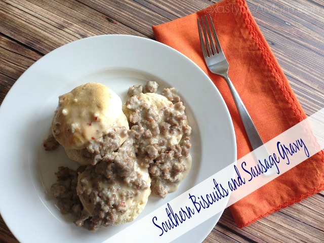 Ad: Southern Biscuits with Sausage Gravy Recipe #shop #TheWrightBreakfast