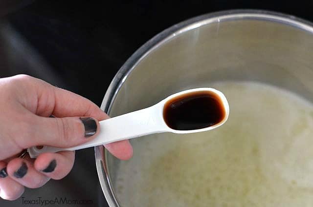 Step 3: Vanilla Extract Added Melted Butter #shop #EatMoreBites