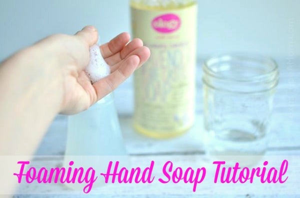 DIY Foaming Hand Soap Tutorial #Walgreensology #shop