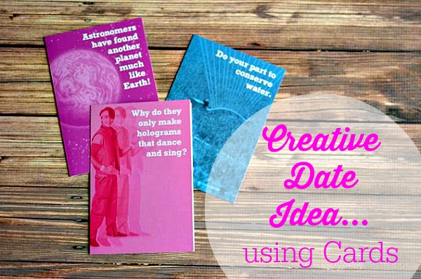 Creative Date Idea Using Cards #TrendyCards #shop