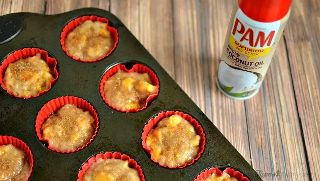 Ready to Bake Peach Spice Muffins