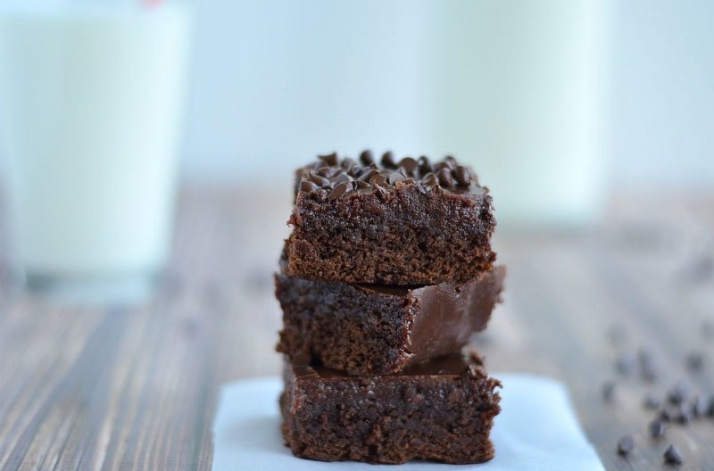 Double Chocolate Frosted Brownies 5