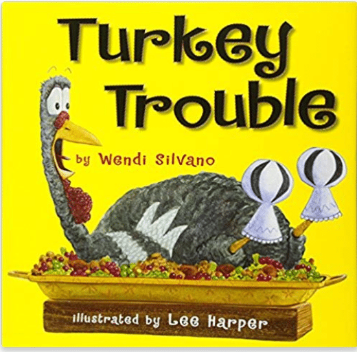 Turkey Trouble Thanksgiving Book for Kids