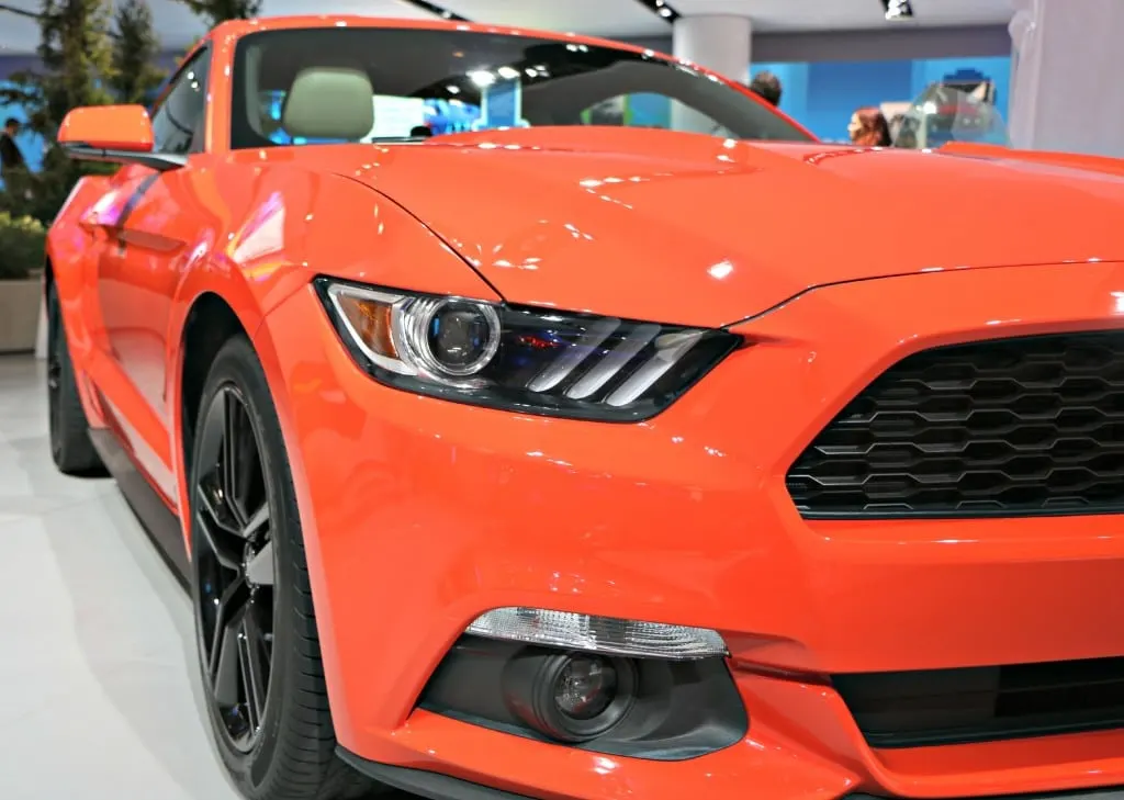 2015 Ford Mustang Front #FordNAIAS