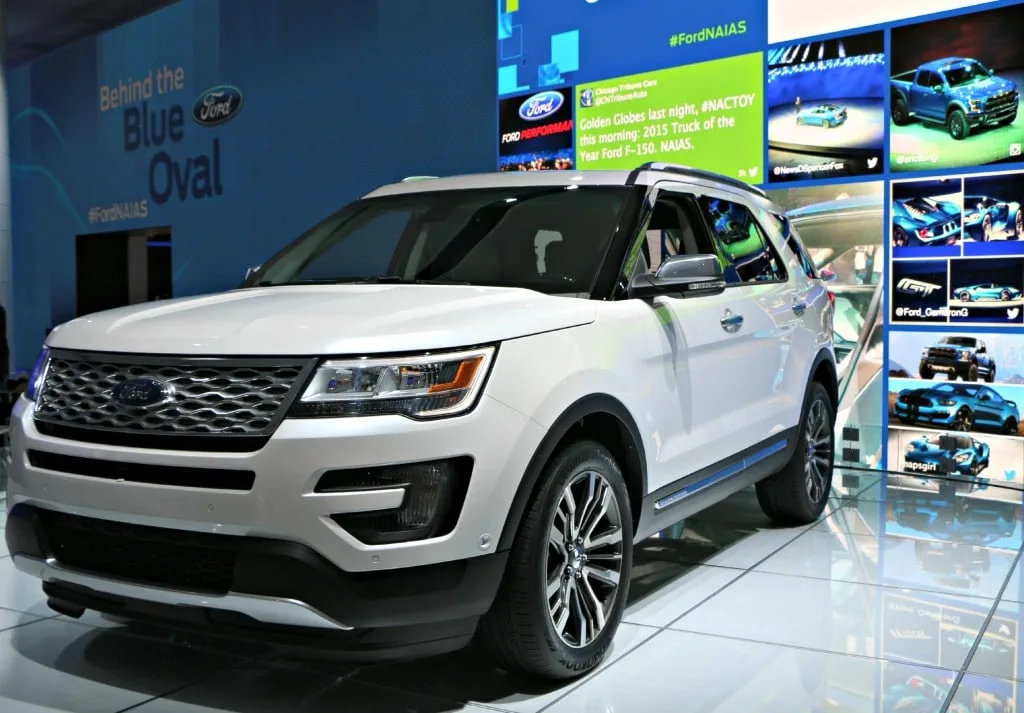 2016 Ford Explorer #Ford NAIAS