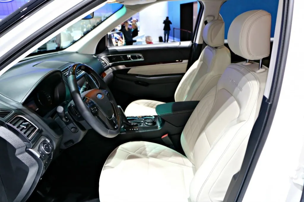 2016 Ford Explorer Interior #Ford NAIAS
