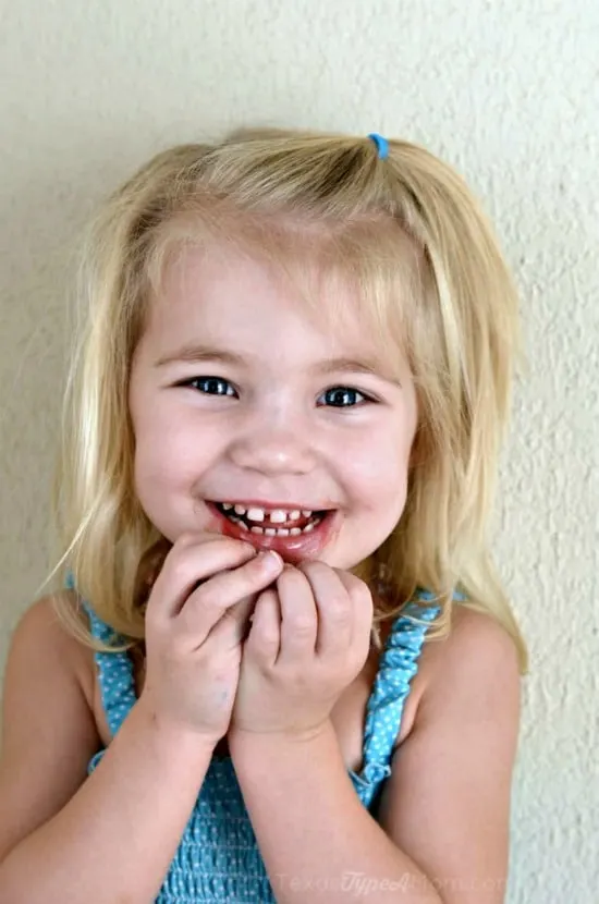 Cupcake at Easter Party Playdate #MMsCarrotCake #ad