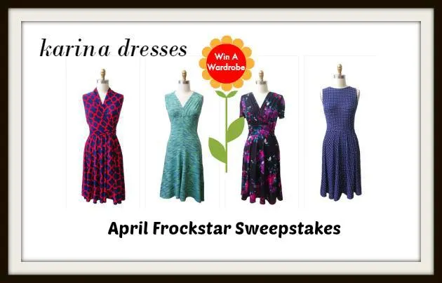 Karina April Frockstar Sweepstakes