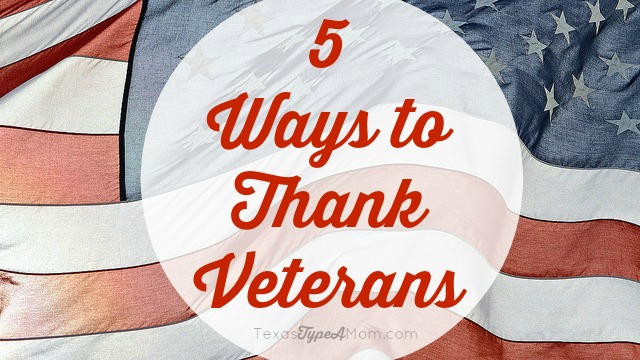 5 Ways to Thank Veterans