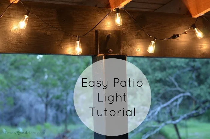 Pin Friendly Patio Lights #ProjectAmazing #ad