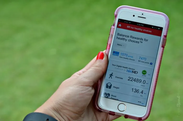 iPhone with Walgreens App