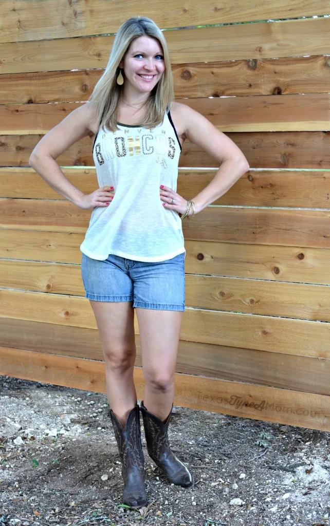 Denver Broncos Cowboy Boots Team Spirit