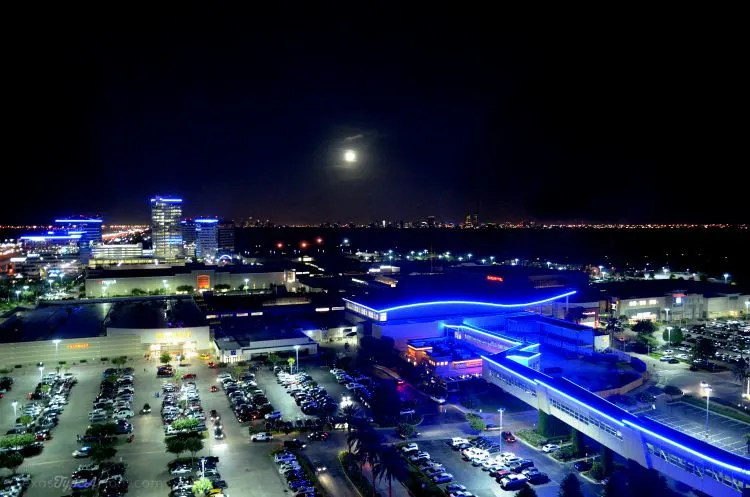Westin Houston Memorial City View at Night