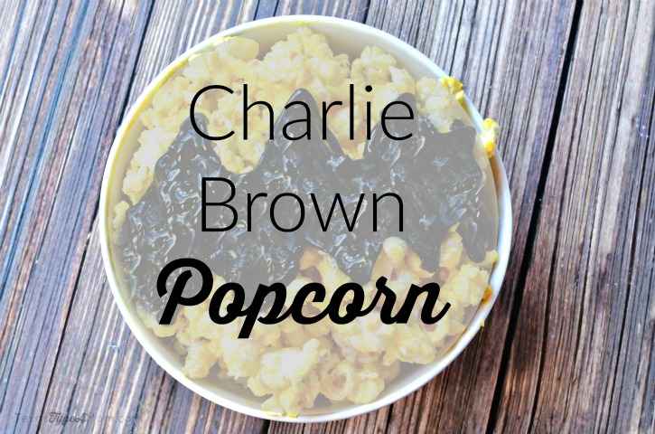 Charlie Brown Popcorn Labeled