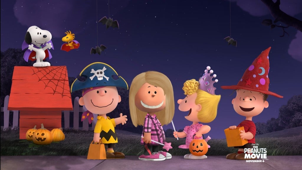 The Peanuts Movie Halloween Wallpaper