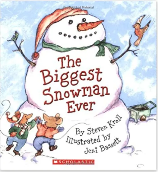 The biggest snowman ever book for kids