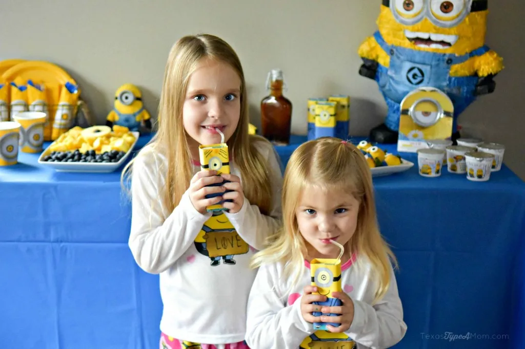 Girls Minions Birthday Party Breakfast