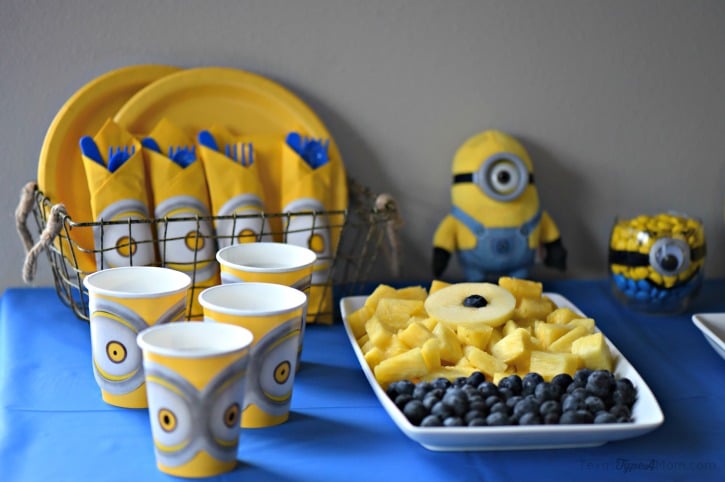 Minions Birthday Party Breakfast 