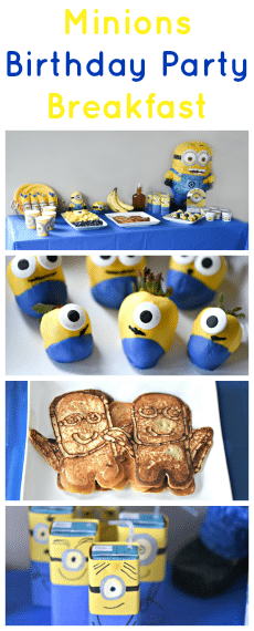 Minions Birthday Party Breakfast Ideas