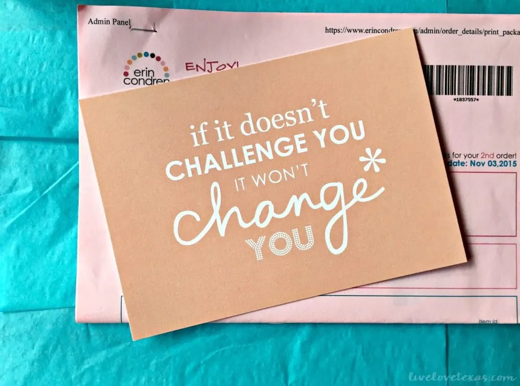 Erin Condren Life Planner Inside Contents