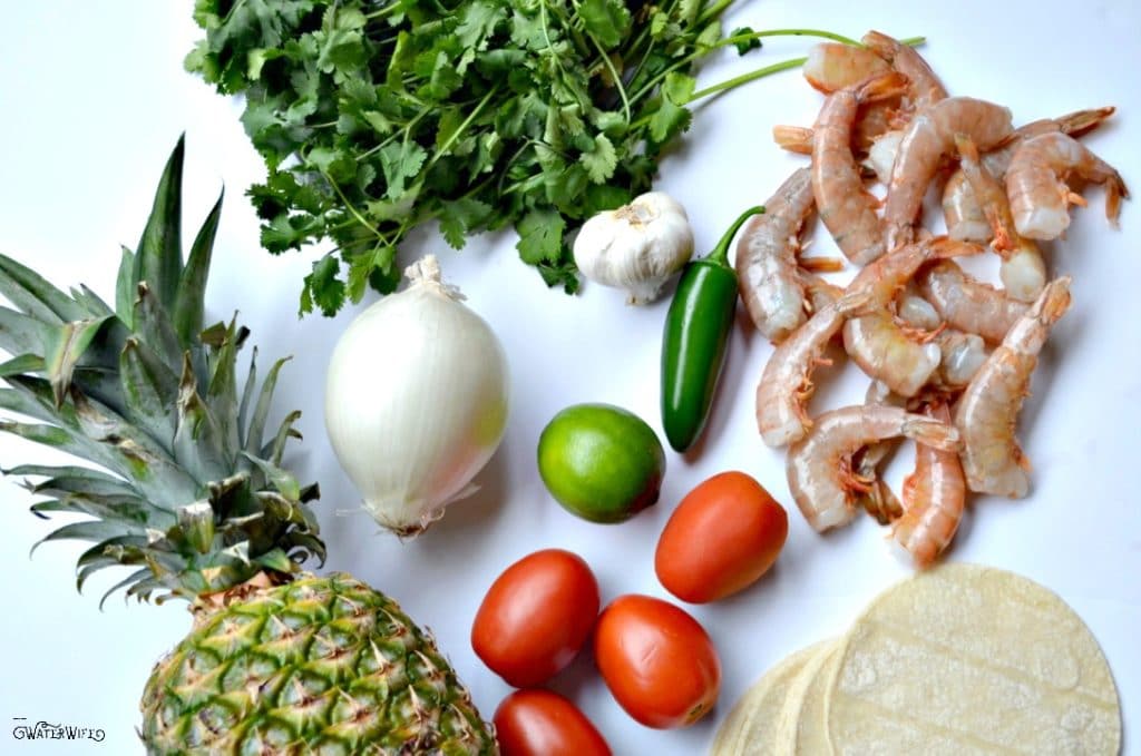 healthy shrimp tacos ingredients