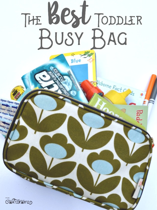 The best ideas for the perfect toddler busy bag! This is a must read for all moms of littles!