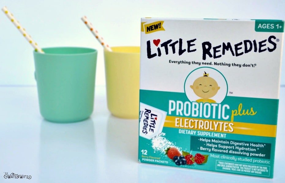 Little Remedies makes the most convenient children's probiotics plus electrolytes! 