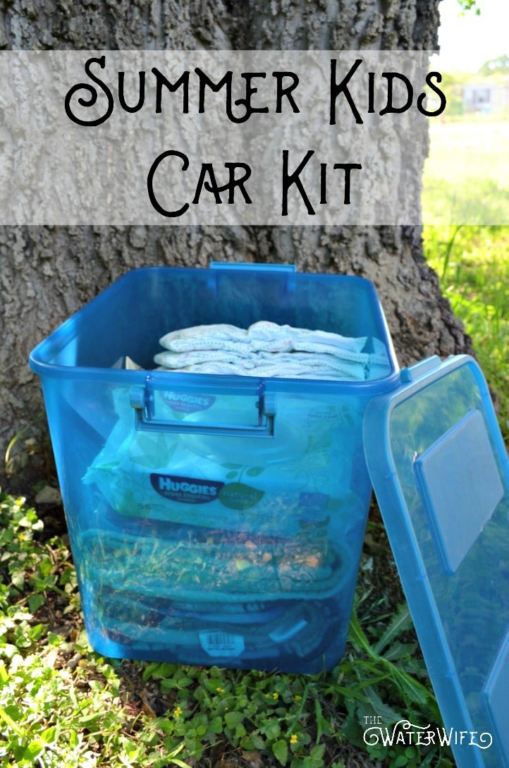 Get the very best ideas and tips for the perfect summer kids car kit so you can be prepared for anything this summer! 