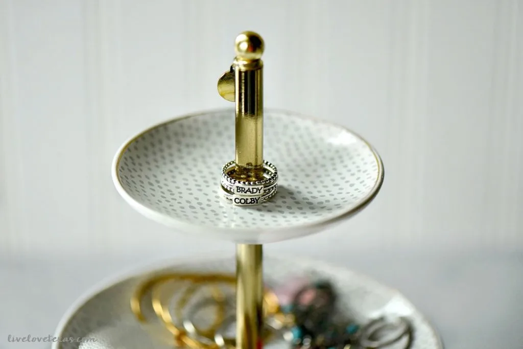 Heidi J Hale monogrammed rings