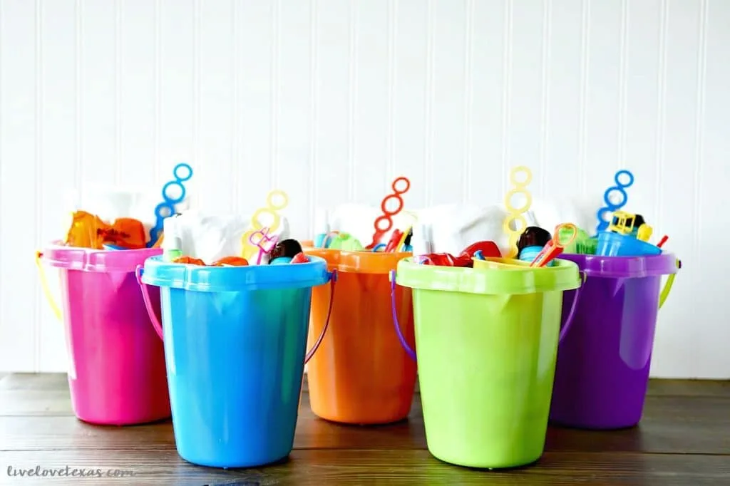 Summer Half Birthday Ideas Party Favors