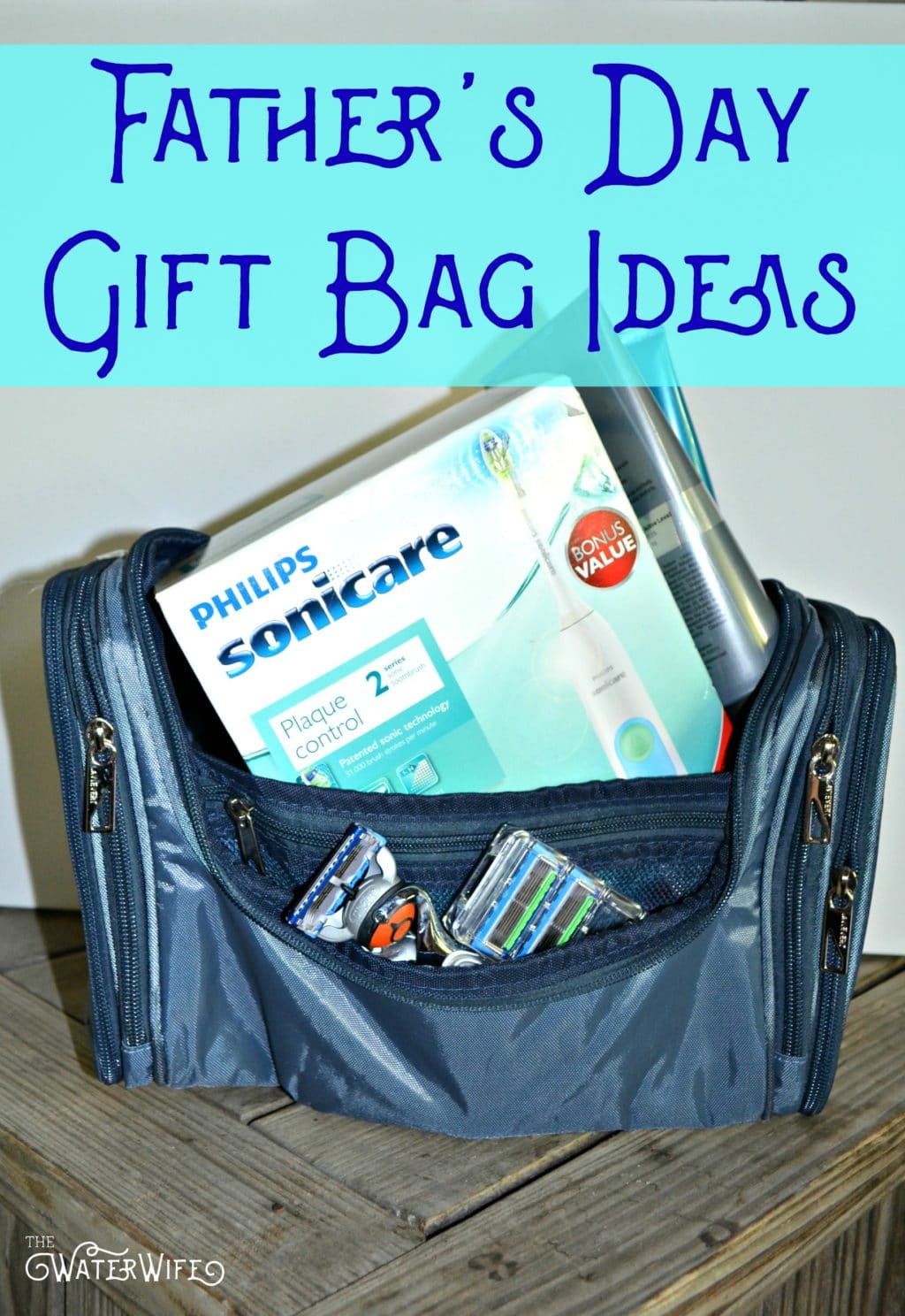 The perfect Father's Day gift bag ideas!! Treat dad right this summer! 