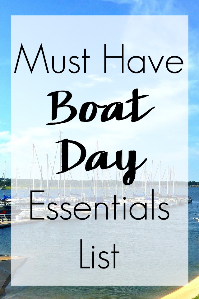 Ultimate Must Have Boat Day Essentials List: Everything You Need