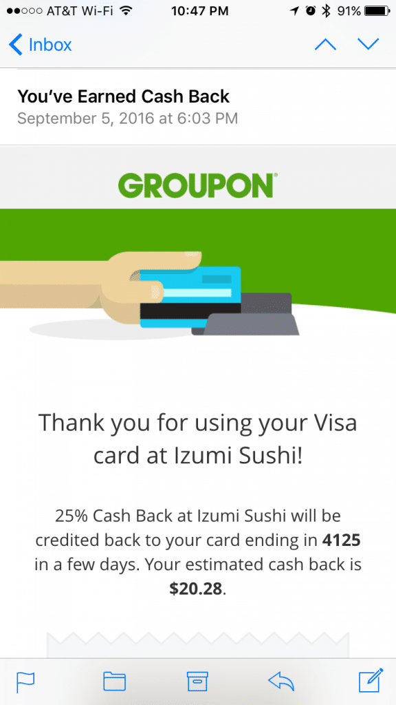 groupon-email-screenshot-cash-back-confirmation