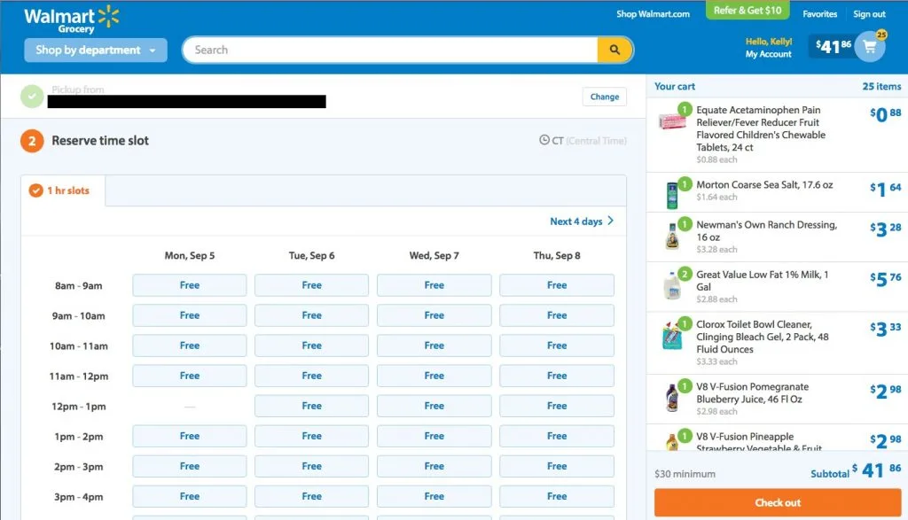 walmart-online-grocery-time-scheduling