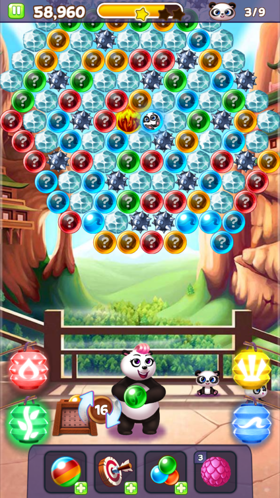 Stuck on Level 120 of Panda Pop