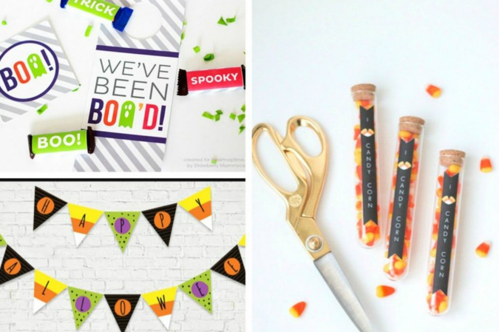Don't spend money on Halloween decor when you could save on 20 Free (super cute and trendy) Halloween Printables! 