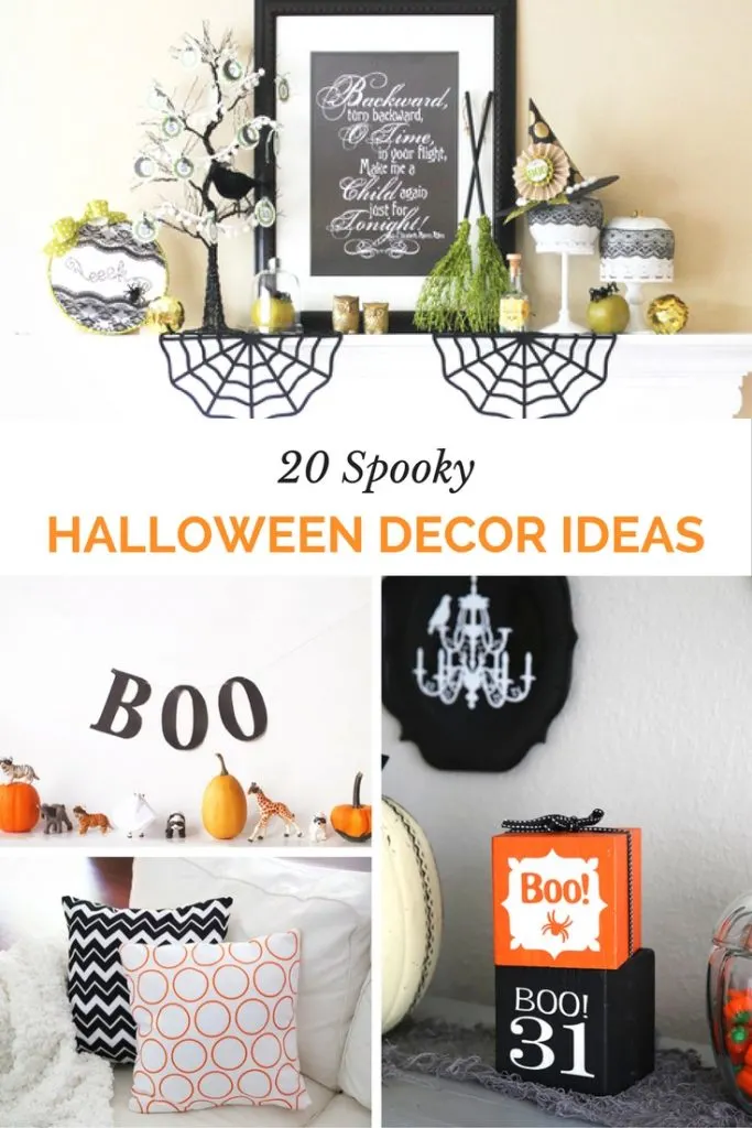 Get creative and festive for Halloween with these 20 Spooky Halloween Decor Ideas! 